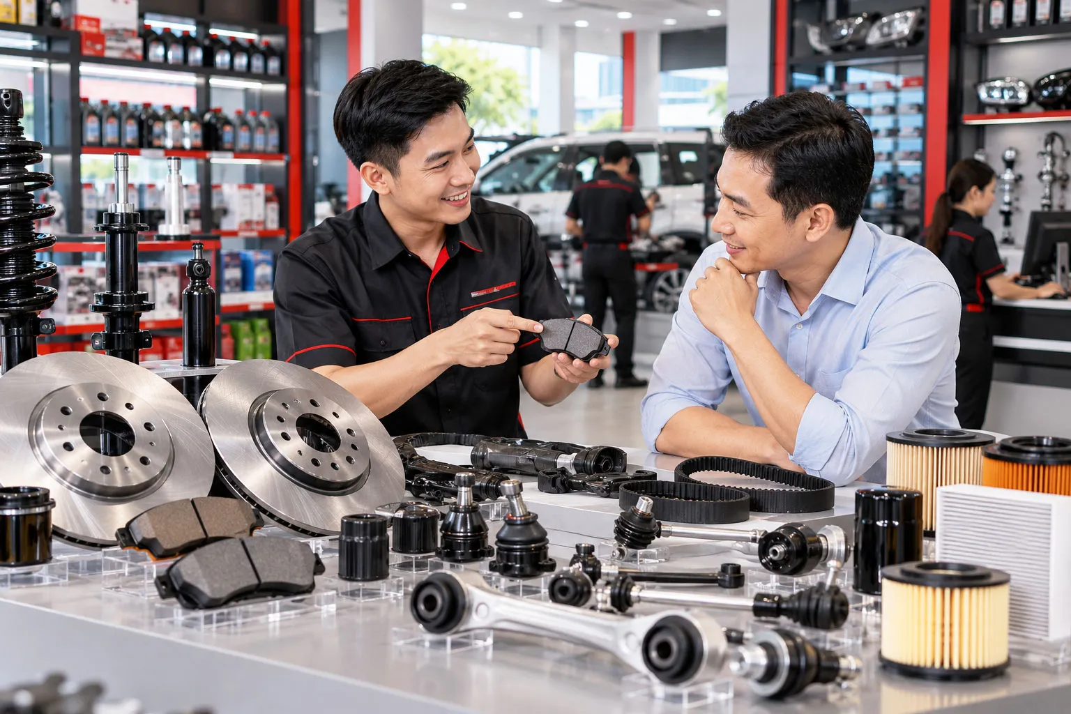 Vì sao nên lựa chọn Hằng Phúc Auto khi tìm mua phụ tùng ô tô?