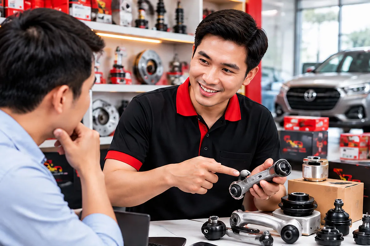 Tuyển nhân viên kinh doanh phụ tùng ô tô
