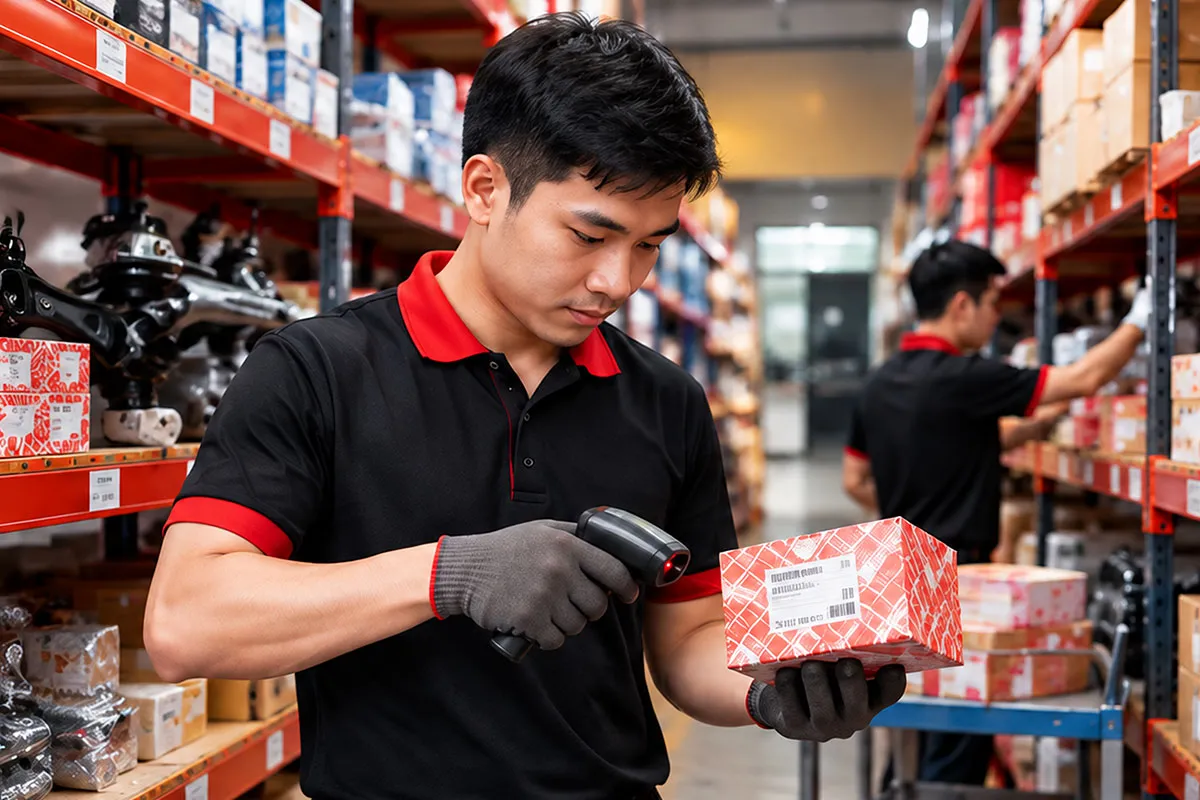 Tuyển nhân viên kho phụ tùng ô tô