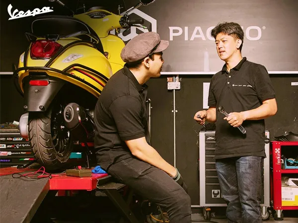 Bảo hành phụ kiện Vespa